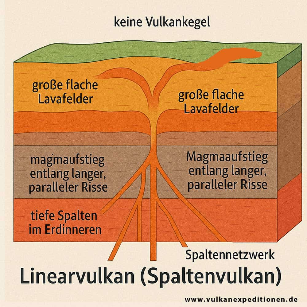 Linearvulkan Aufbau Linearvulkan Aufbau