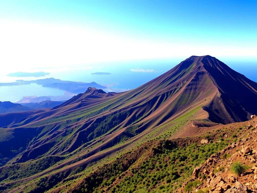 Pico del Teide Pico del Teide auf Teneriffa mit vulkanischer Landschaft