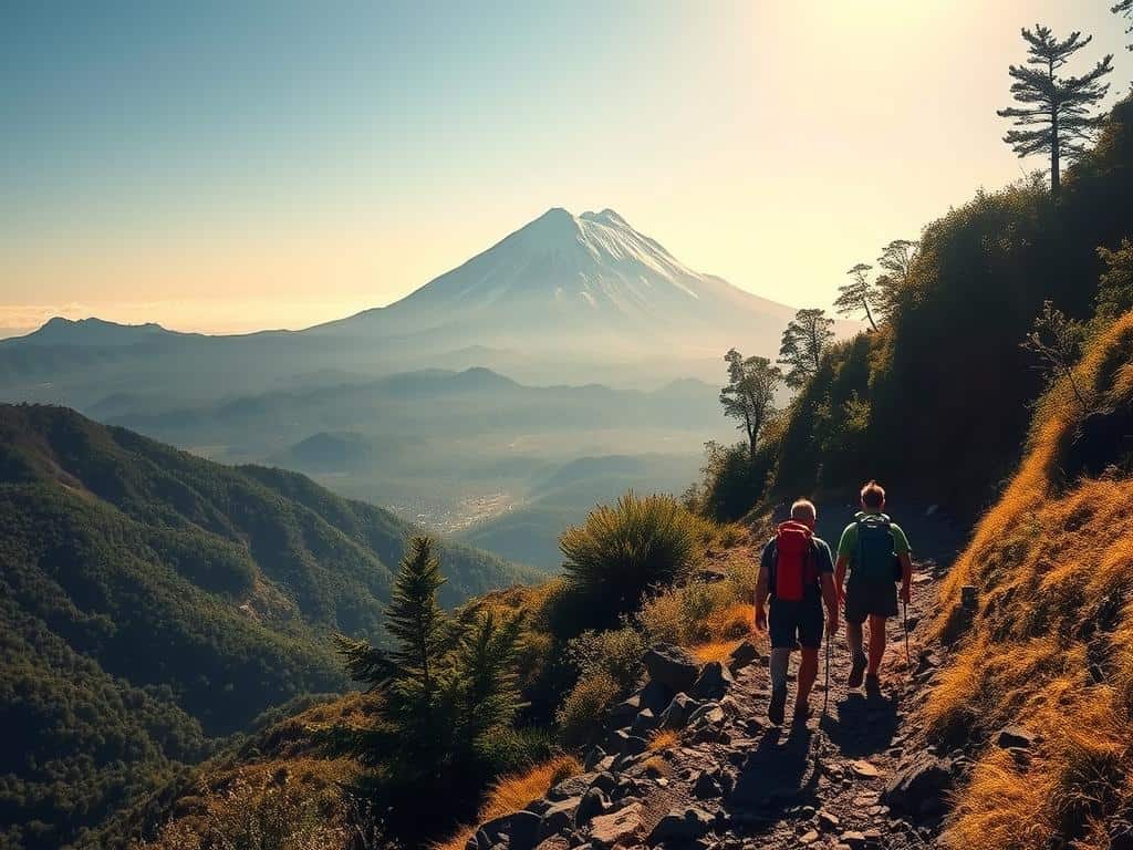 Wanderung zum Vulkan