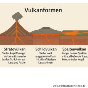 Mehr über den Artikel erfahren Vulkanformen – Die Vielfalt der Feuerberge erkennen